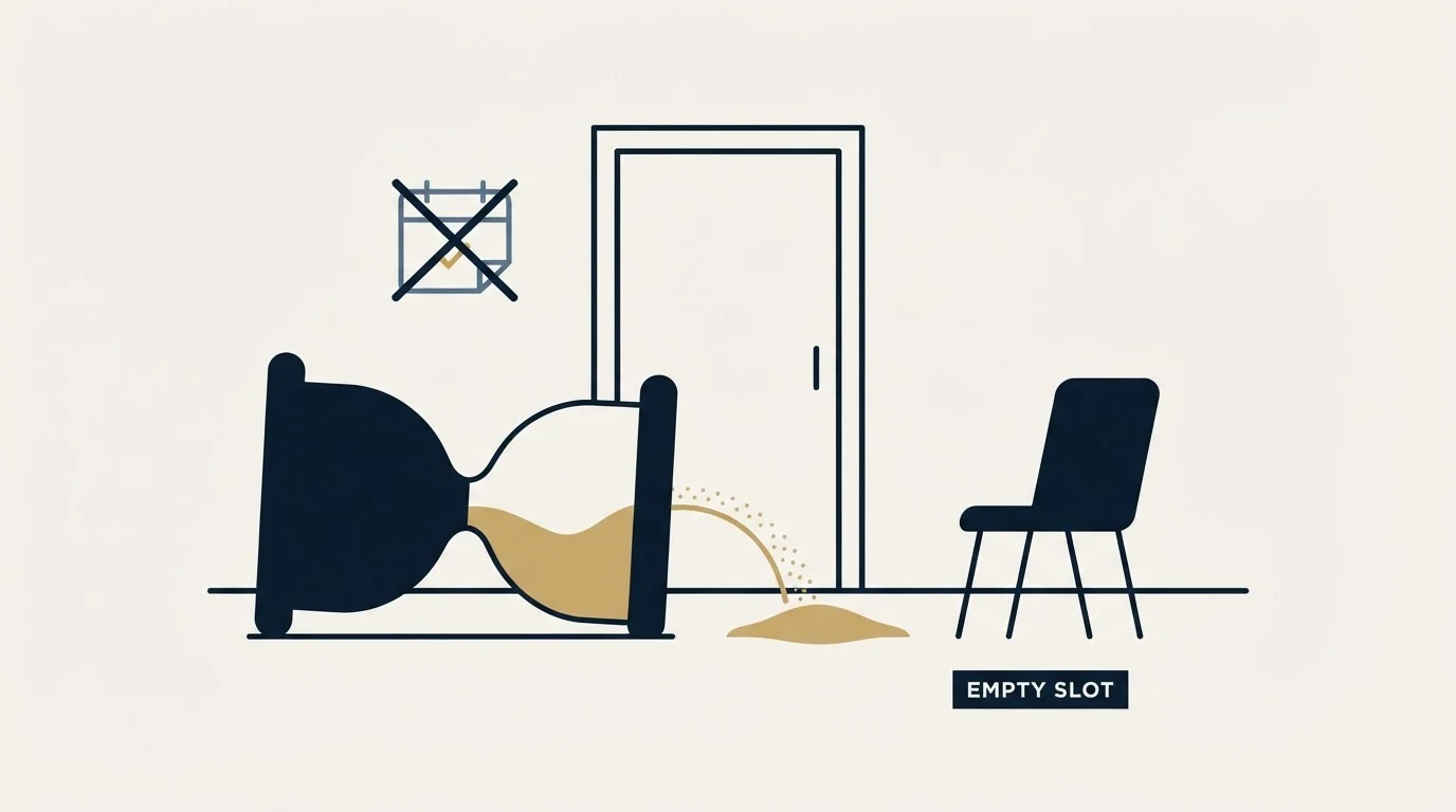 Section illustration: What a no-show costs