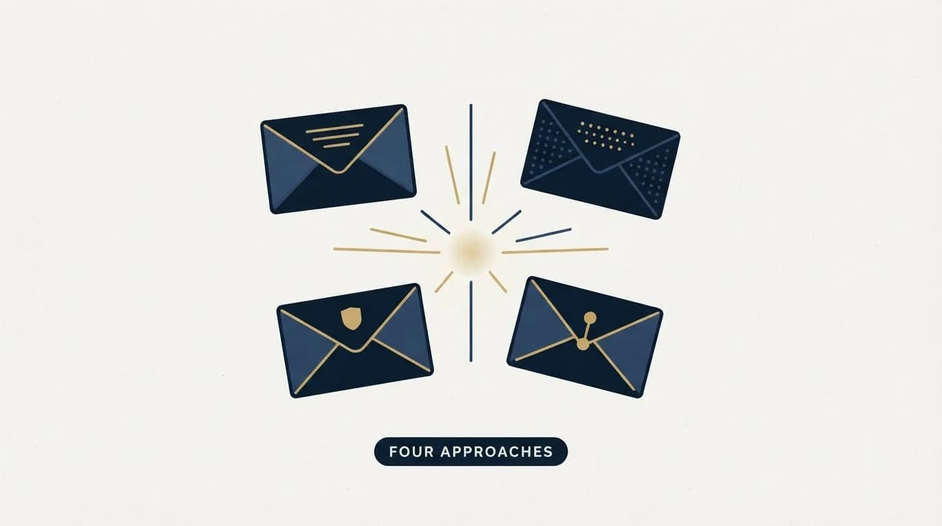 Section illustration: Four Email Approaches That Fit This Vertical