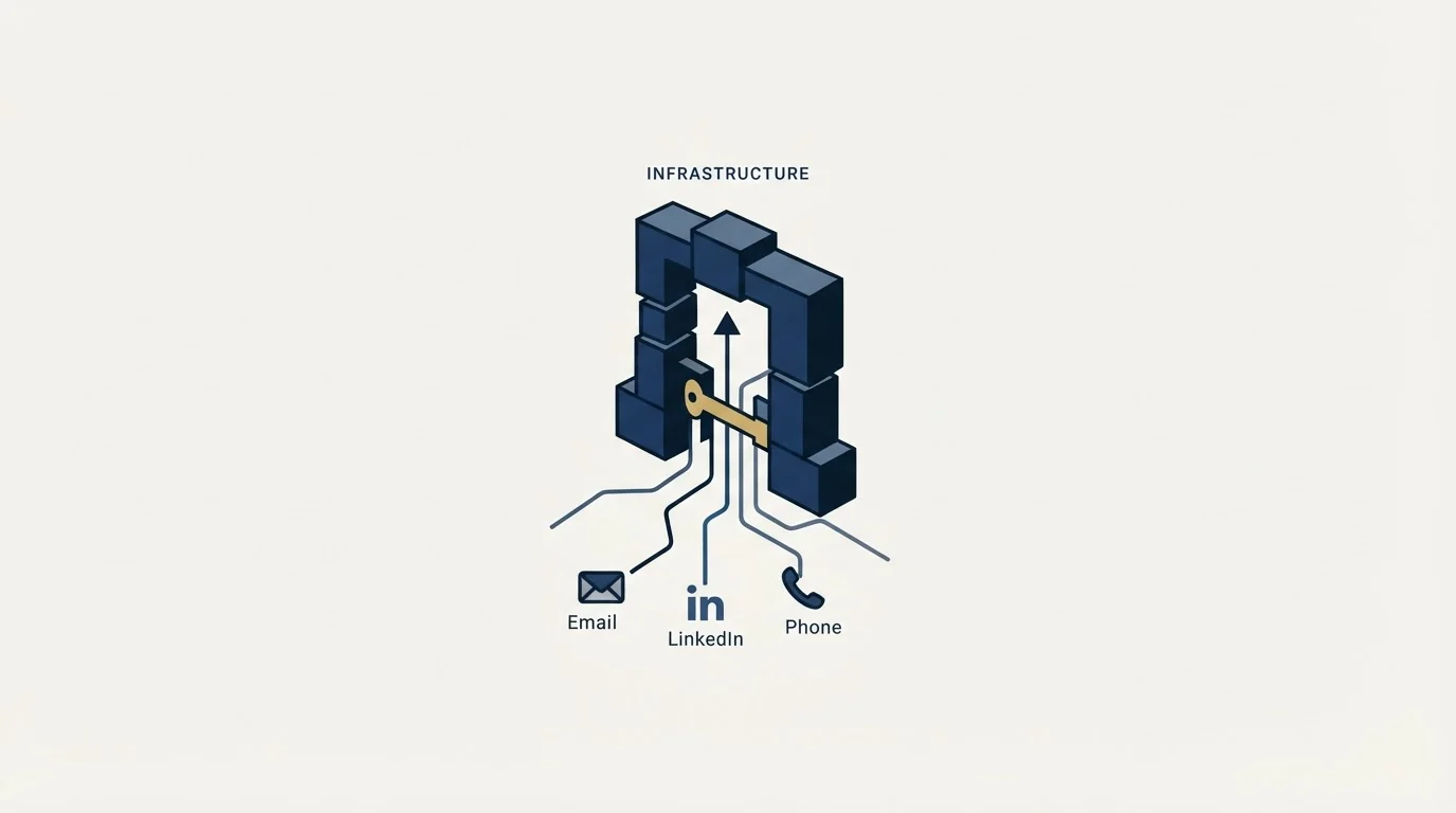 Section illustration: Infrastructure is the constraint nobody plans for