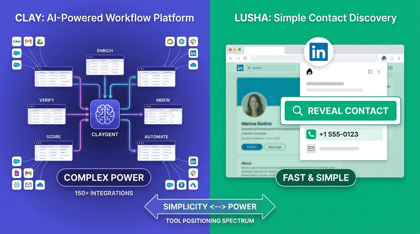 Clay vs Lusha: Which B2B Data Enrichment Tool Should You Use? | RevenueFlow