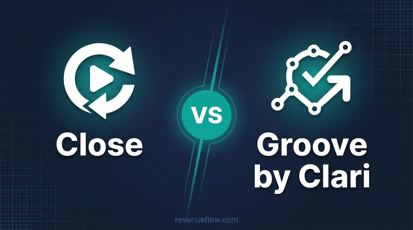Close vs Groove by Clari: Cross-Category Comparison | RevenueFlow